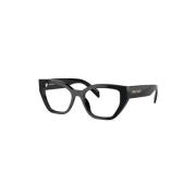 PR A16V 16K1O1 Optical Frame Prada , Black , Dames