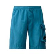 Nylon Cargo Swim Shorts in Ink Blue C.p. Company , Blue , Heren