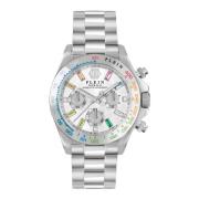 Nobile Lady Chrono Horloge Zilver Philipp Plein , Gray , Dames