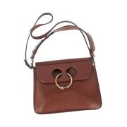 Pre-owned Leather crossbody-bags JW Anderson Pre-owned , Brown , Dames
