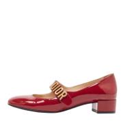 Pre-owned Leather heels Dior Vintage , Red , Dames