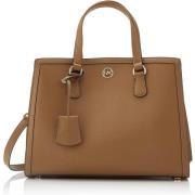 Beige Leren Handtas Chantal Michael Kors , Brown , Dames