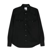 Zwarte Shirts voor Mannen Ss24 PT Torino , Black , Heren