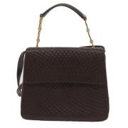 Pre-owned Leather handbags Bally Pre-owned , Brown , Dames