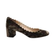 Pre-owned Cotton heels Chloé Pre-owned , Brown , Dames