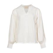 Ophelia Blouse Stella Forest , Beige , Dames