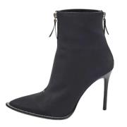 Pre-owned Canvas boots Alexander Wang Pre-owned , Black , Dames