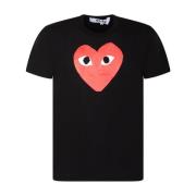 Zwarte T-shirts en Polos Comme des Garçons , Black , Dames