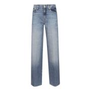 Luxe Vintage Love Soul Jeans 7 For All Mankind , Blue , Dames