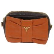 Pre-owned Leather shoulder-bags Prada Vintage , Multicolor , Dames