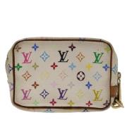 Pre-owned Canvas clutches Louis Vuitton Vintage , Multicolor , Dames