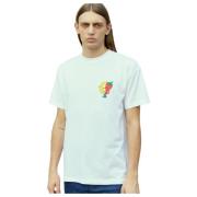 Katoenen Logo Print T-shirt SKY High Farm , White , Heren