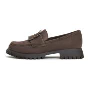 Luxe Platform Loafers - Bruin Cesare Gaspari , Brown , Dames