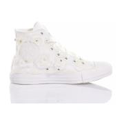 Handgemaakte Witte Sneakers voor Vrouwen Converse , White , Heren