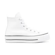 Witte Sneakers met Streepdetail Converse , White , Heren