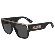 Stijlvolle zonnebril Moschino , Black , Heren