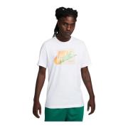 Heren Sportshirt Nike , White , Heren