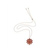 Geometrische Roze Hanger Ketting Curiosa Swarovski , Multicolor , Dame...