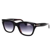 Vierkante zonnebril grijze gradient lenzen Tom Ford , Black , Unisex