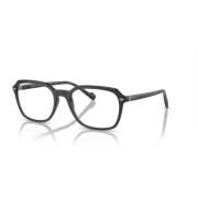 Dark Grey Transparent Eyewear Frames Vogue , Black , Unisex