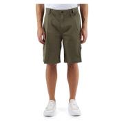Cargo Stretch Katoenen Bermuda Shorts Calvin Klein Jeans , Green , Her...