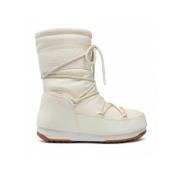 Rubber Winterlaarzen voor vrouwen Moon Boot , Beige , Dames