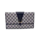 Pre-owned Leather clutches Gucci Vintage , Multicolor , Dames