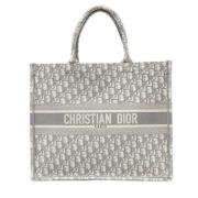 Pre-owned Canvas totes Dior Vintage , Gray , Dames