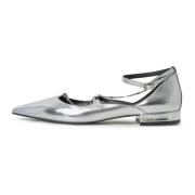 Stijlvolle Block Heeled Ballerinas Cesare Gaspari , Gray , Dames