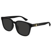 Black/Grey Sunglasses Gucci , Black , Heren