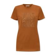 ‘Taverna’ T-shirt Max Mara , Brown , Dames