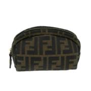 Pre-owned Canvas clutches Fendi Vintage , Multicolor , Dames