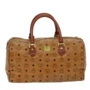 Pre-owned Canvas handbags MCM Pre-owned , Brown , Dames