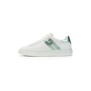 Eigentijdse lage leren sneakers Hogan , White , Dames