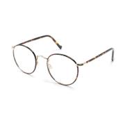 ZEV OPT Tortoise Gold Optical Frame Moscot , Brown , Unisex