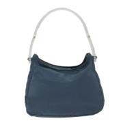 Pre-owned Fabric shoulder-bags Prada Vintage , Blue , Dames