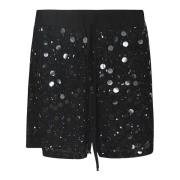Zwarte Shorts voor Vrouwen P.a.r.o.s.h. , Black , Dames