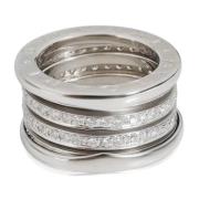 Pre-owned White Gold rings Bvlgari Vintage , White , Dames