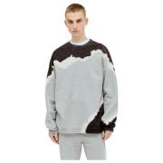 Twist Katoen Fleece Sweatshirt Noma t.d. , Multicolor , Heren