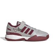 Forum Low Burgundy Retro Sneaker Adidas , Gray , Heren