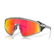 Latch Panel Zonnebril Grijs Prizm Ruby Oakley , Multicolor , Unisex