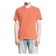 Taj Mahal Crew Neck T-Shirt James Perse , Orange , Heren