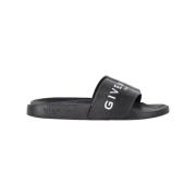 Pre-owned Rubber sandals Givenchy Pre-owned , Black , Dames