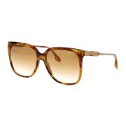 Stijlvolle zonnebril Vb610S Victoria Beckham , Brown , Dames