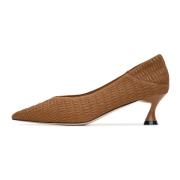 Bruine Stiletto Hakken Pumps Cesare Gaspari , Brown , Dames