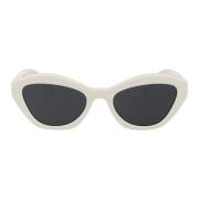 Stijlvolle zonnebril met A02S ontwerp Prada , White , Dames