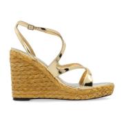 Wig sandalen 'Ayla 110' Jimmy Choo , Yellow , Dames