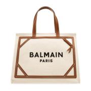 logo 'shopper' tas Balmain , Beige , Dames