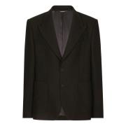 Stijlvolle Blazers voor Heren Dolce & Gabbana , Black , Heren