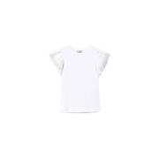 Witte T-shirts en Polos Zachte Lijn Twinset , White , Dames